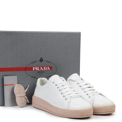 prada linea rossa sneakers white|Prada linea rossa collection.